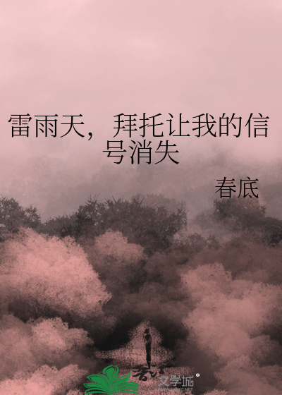 雷雨天，拜托让我的信号消失